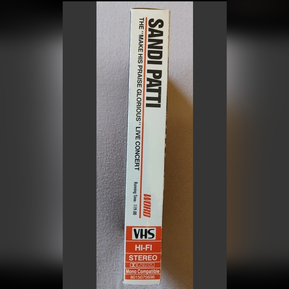 VHS Sandi Patti The "Make His Praise Glorious" Live Concert 119 minutes Hi-Fi - Picture 4 of 16